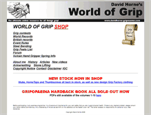 Tablet Screenshot of davidhorne-gripmaster.com